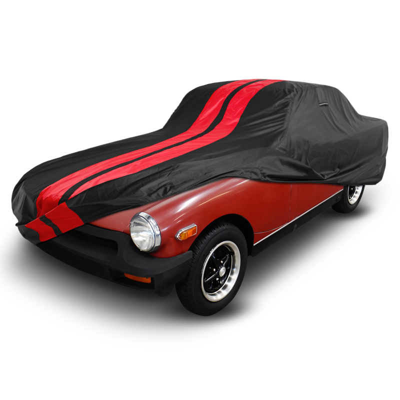 MG Midget 1960-1979 Black Red Pro Series Car Cover