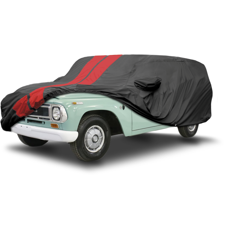 International Travelall 1200B 1961-1968 Black Red Pro Series SUV Cover