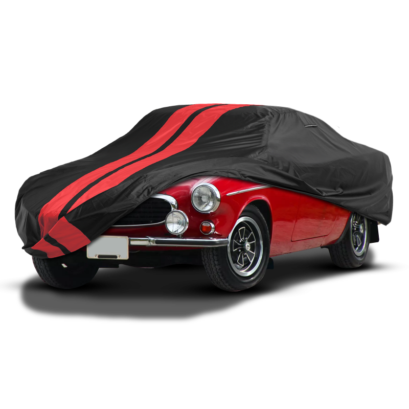 Volvo 1800 1961-1973 Black Red Pro Series Car Cover