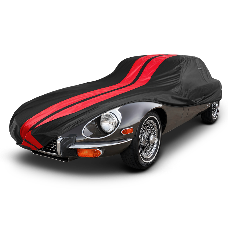 Jaguar XKE 1961-1974 Black Red Pro Series Car Cover