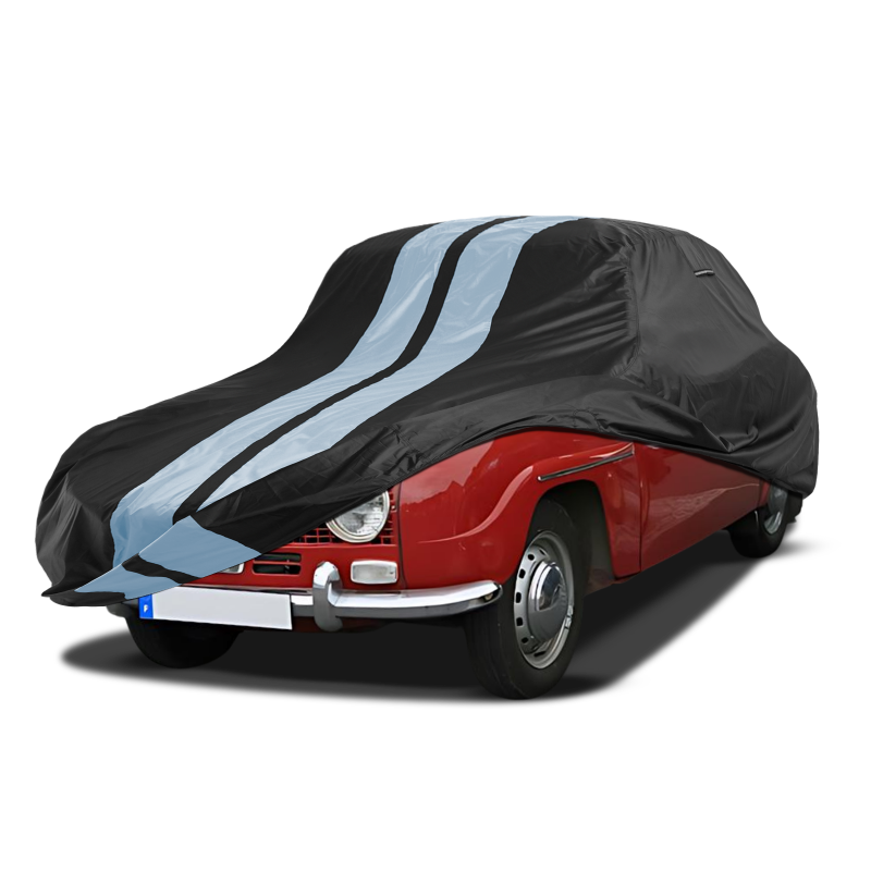 Saab 96 Black Gray Pro Series Car Cover