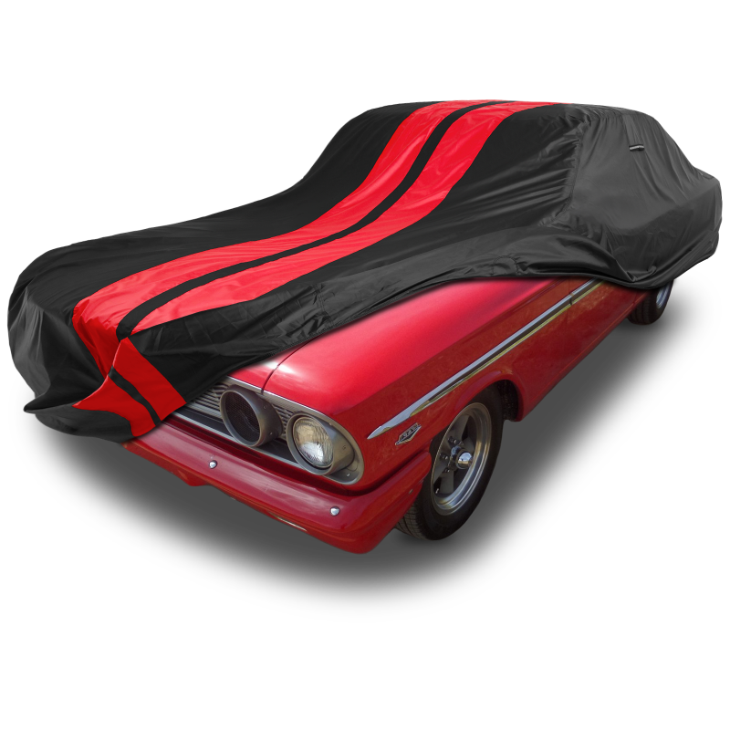 Ford Fairlane Black Red Pro Series Car Cover