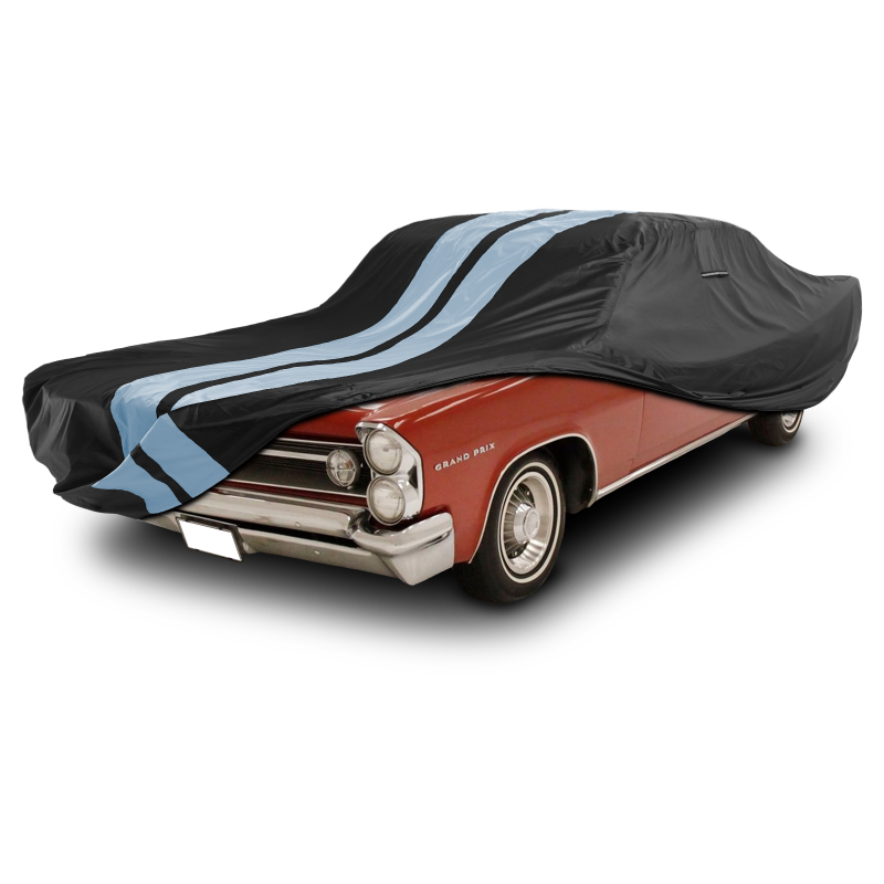 Pontiac Grand Black Gray Pro Series Car Cover