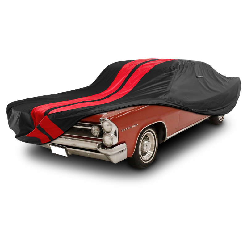 Pontiac Grand Black Red Pro Series Car Cover