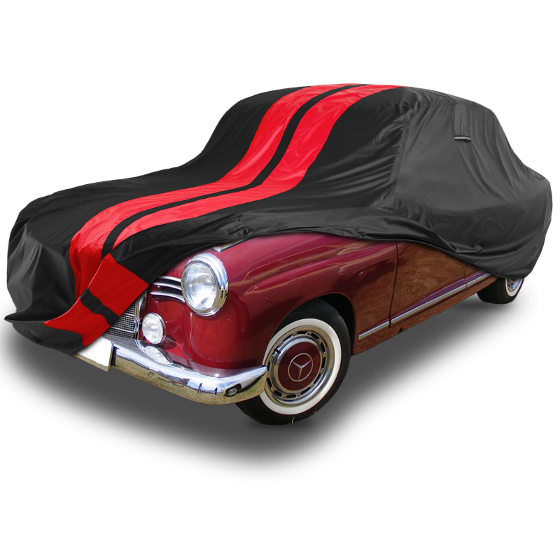 Mercedes-Benz 180-Series 1953-1962 Black Red Pro Series Car Cover