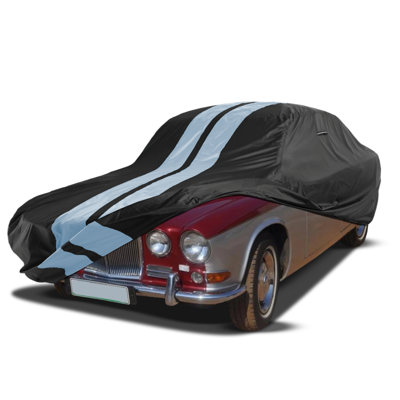 Jaguar S-Type Black Gray Pro Series Car Cover
