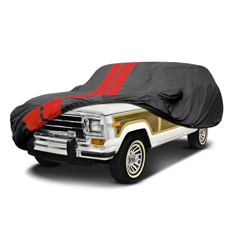 Jeep Grand Wagoneer Black Red Pro Series SUV Cover
