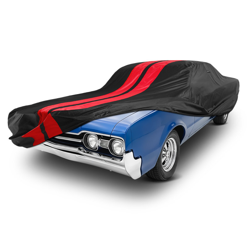 Oldsmobile F-85 Black Red Pro Series Car Cover