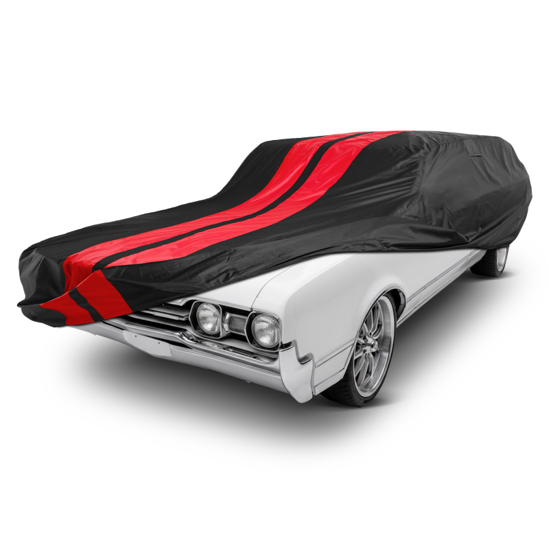 Oldsmobile Vista Cruiser Wagon Black Red Pro Series Car Cover