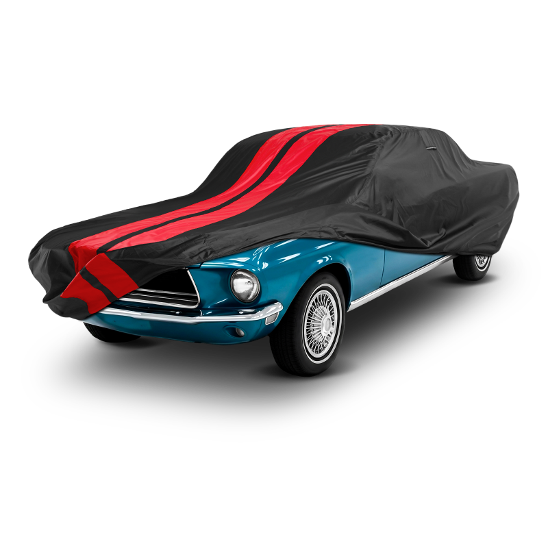 Ford Mustang Black Red Pro Series Car Cover