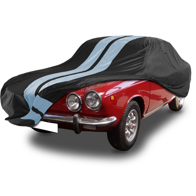 Fiat 850 1964-1974 Black Gray Pro Series Car Cover