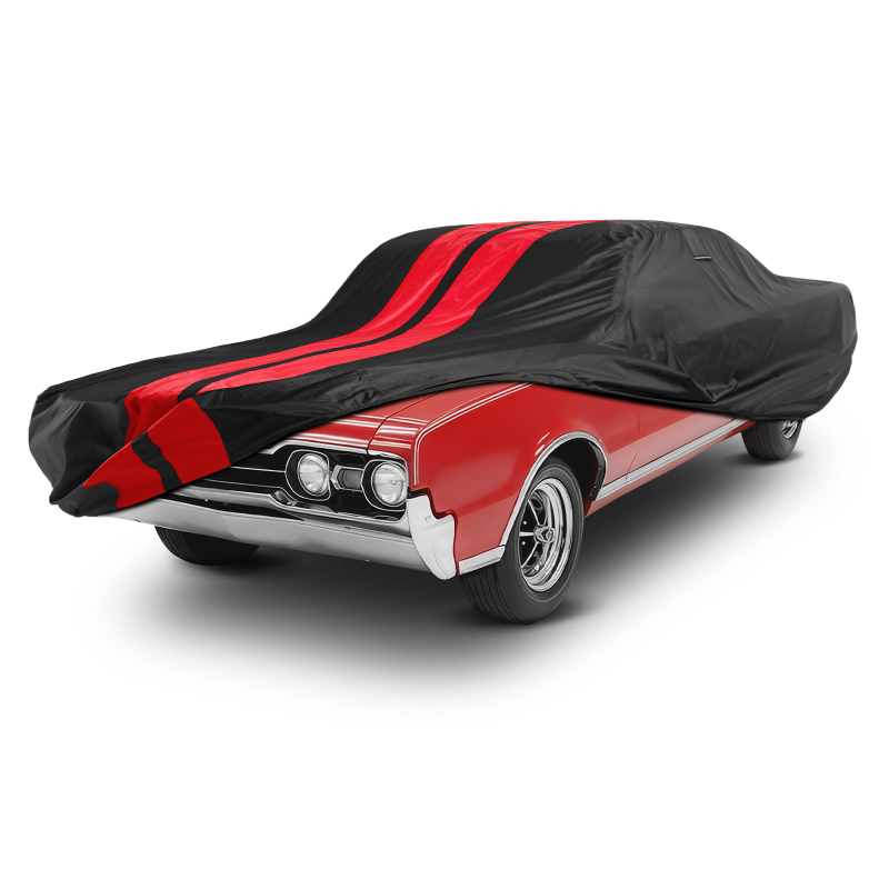 Oldsmobile 442 Black Red Pro Series Car Cover