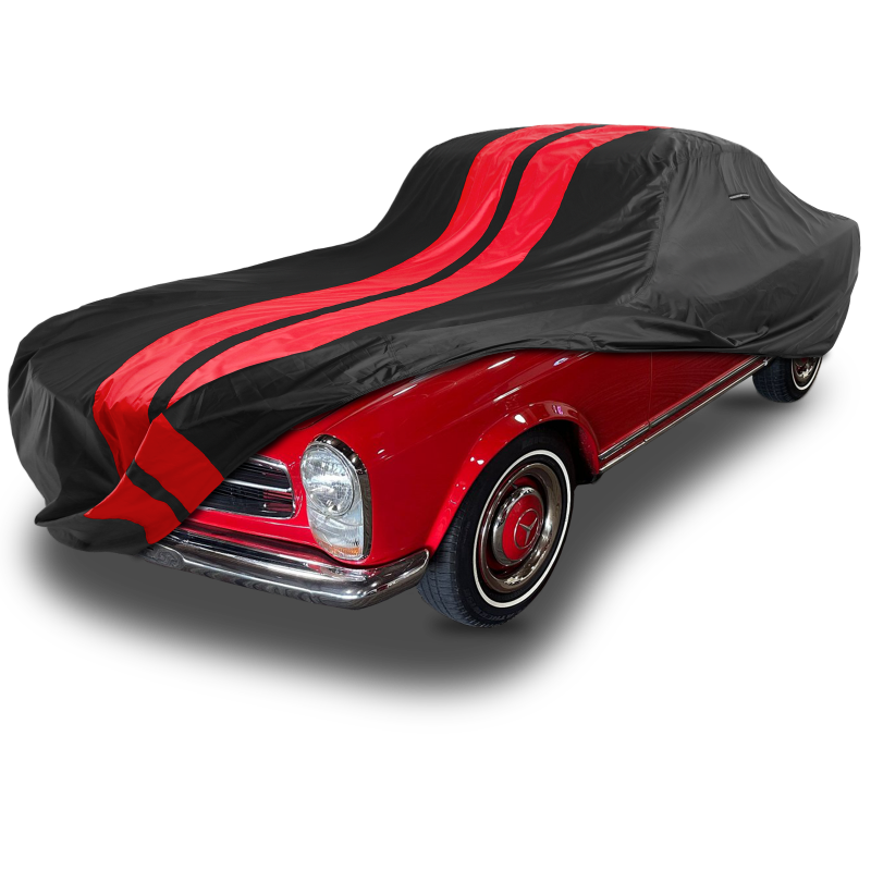 Mercedes-Benz 230 1965-1992 Black Red Pro Series Car Cover