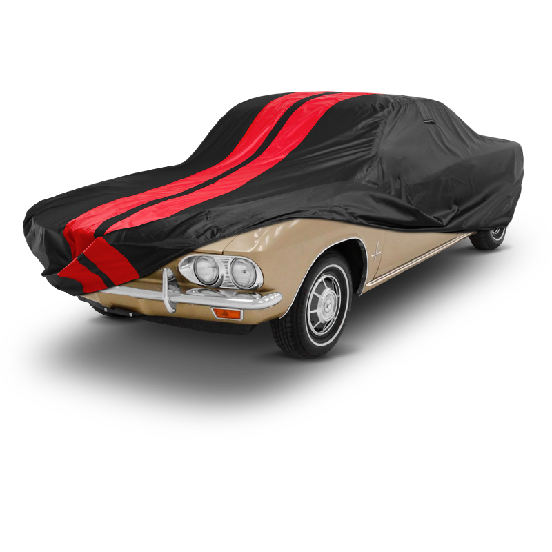 Chevrolet Corvair Black Red Pro Series Car Cover