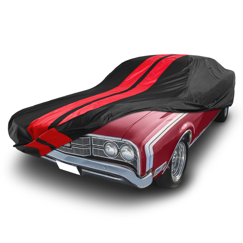 Mercury Cyclone Black Red Pro Series Car Cover