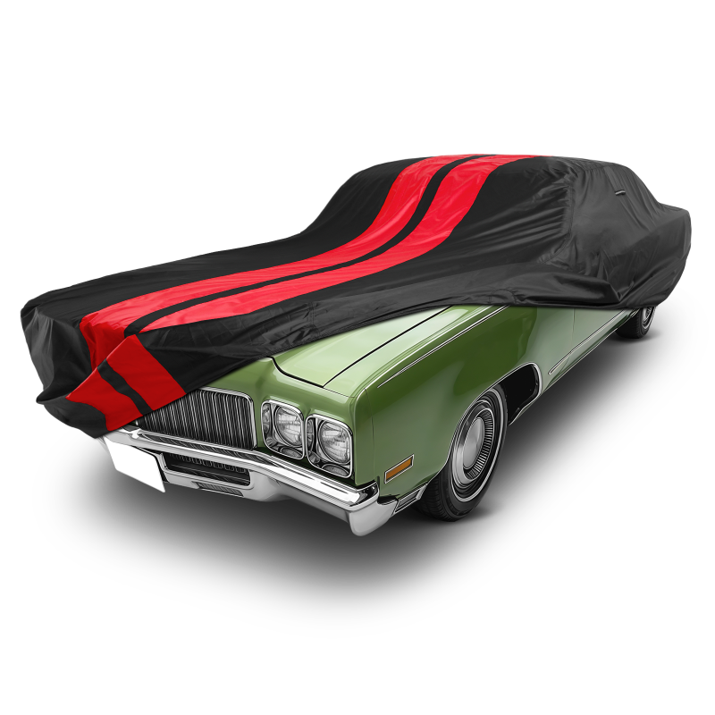 Oldsmobile Delta 88 Black Red Pro Series Car Cover