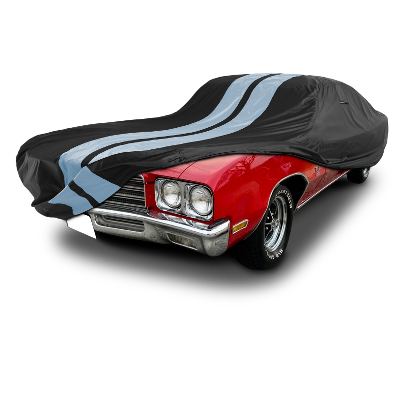 Buick Gran Sport 1965-1972 Black Gray Pro Series Car Cover