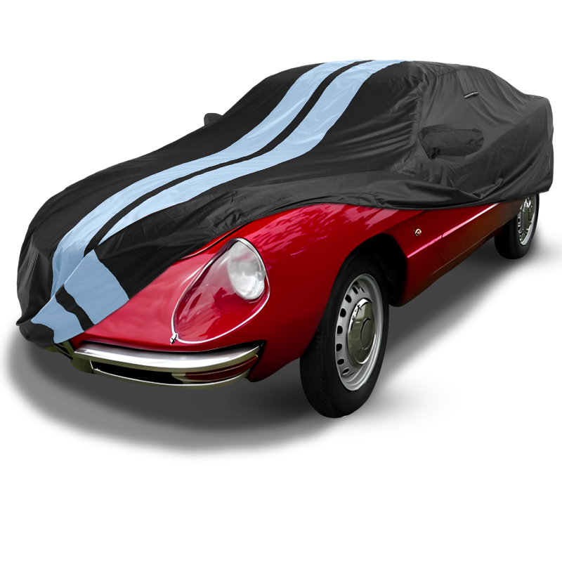 Alfa Romeo Duetto 1600 Spider 1966-1968 Black Gray Pro Series Car Cover