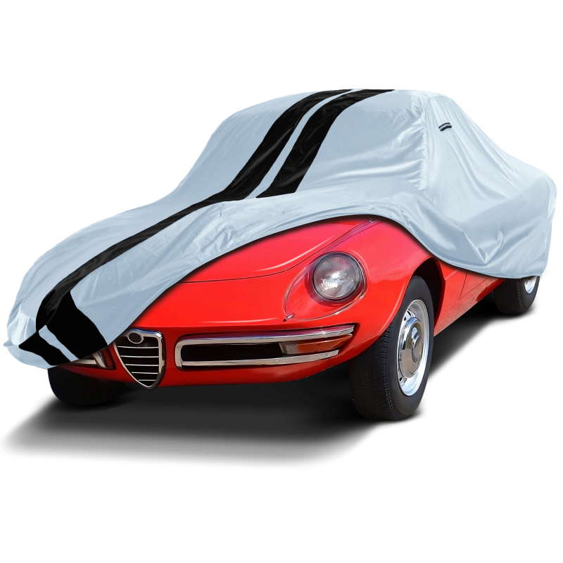 Alfa Romeo Spider Gray Black Pro Series Car Cover