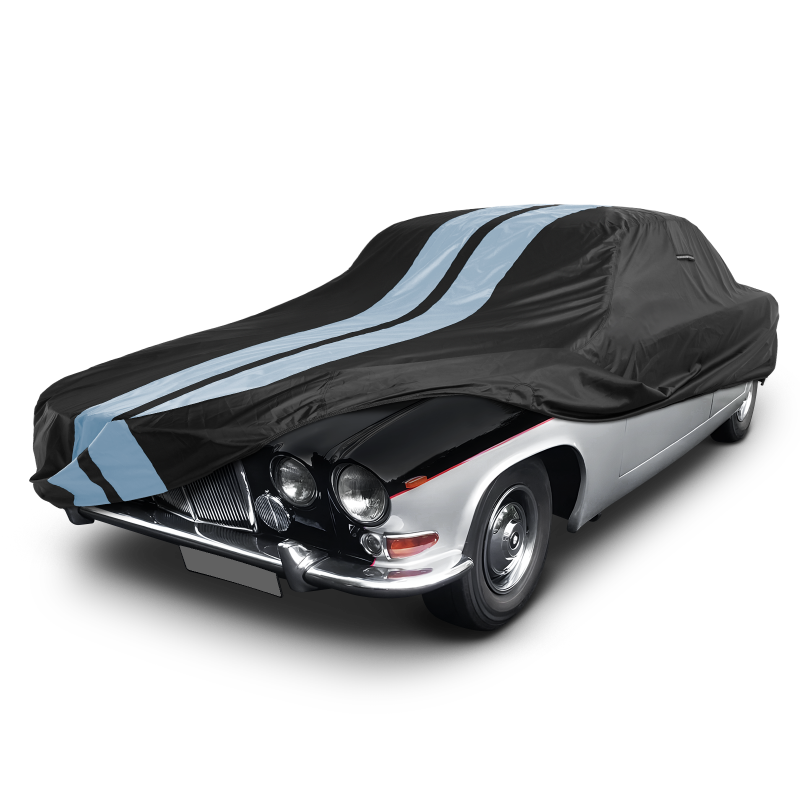 Jaguar 420 1966-1969 Black Gray Pro Series Car Cover