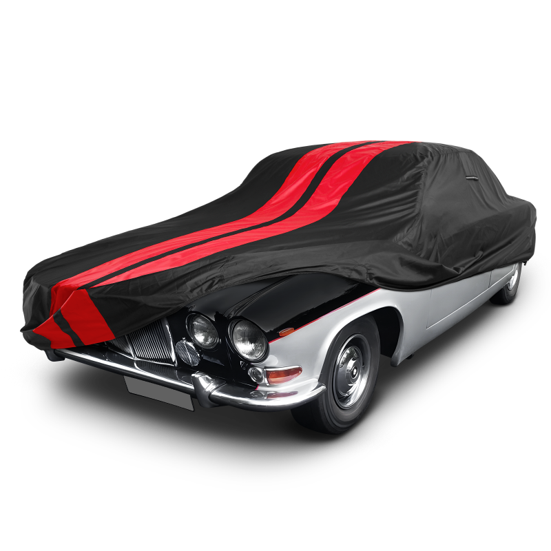 Jaguar 420 1966-1969 Black Red Pro Series Car Cover