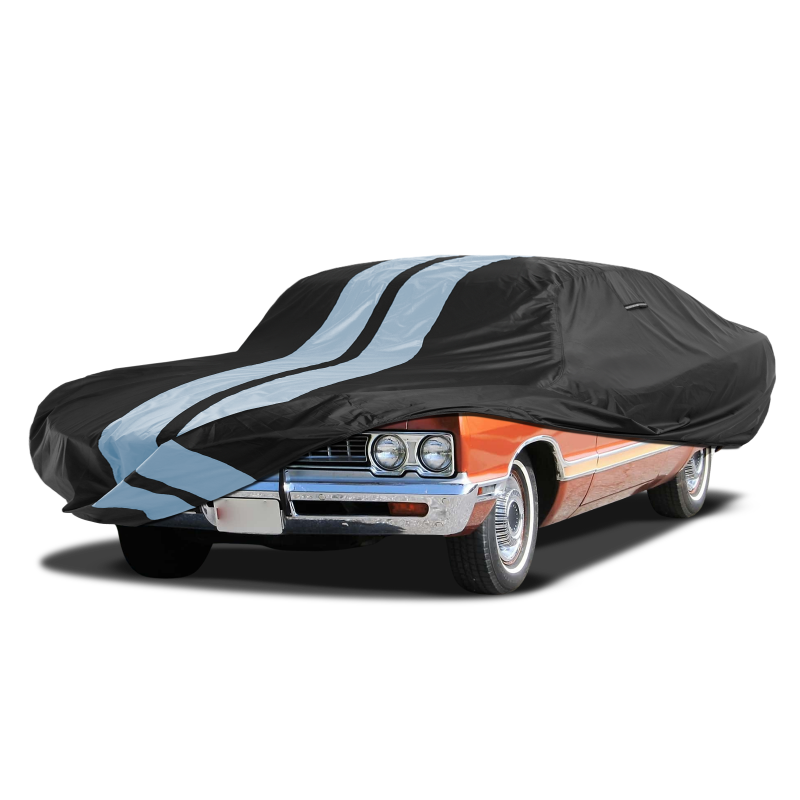 Plymouth VIP 1966-1969 Black Gray Pro Series Car Cover