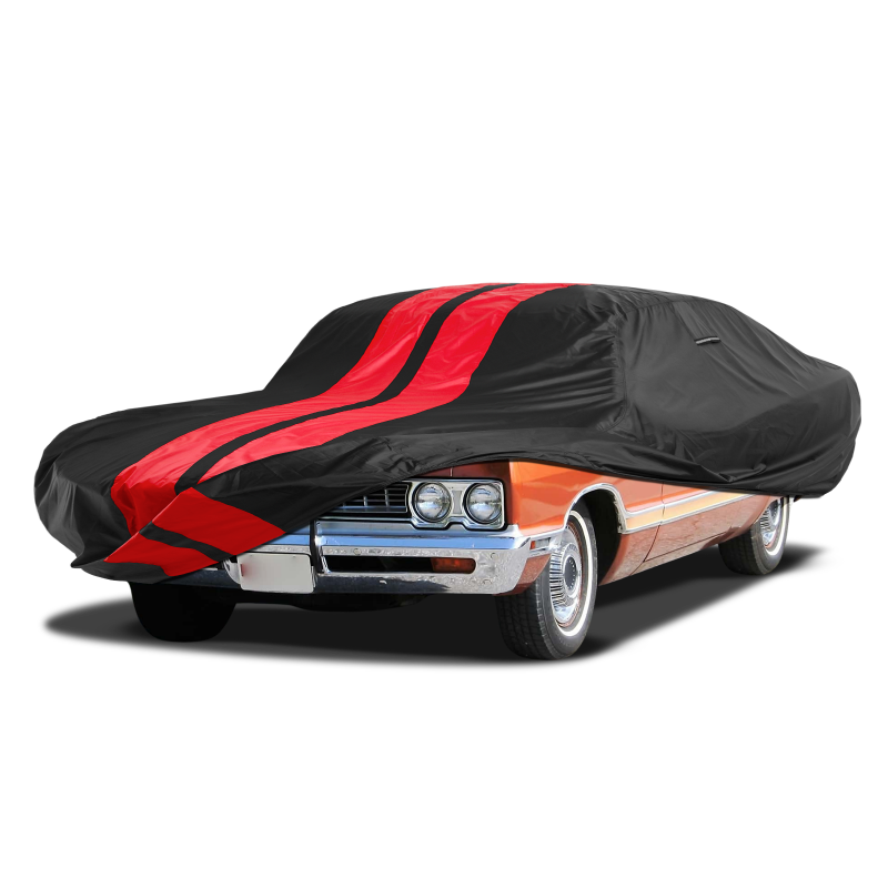 Plymouth VIP 1966-1969 Black Red Pro Series Car Cover