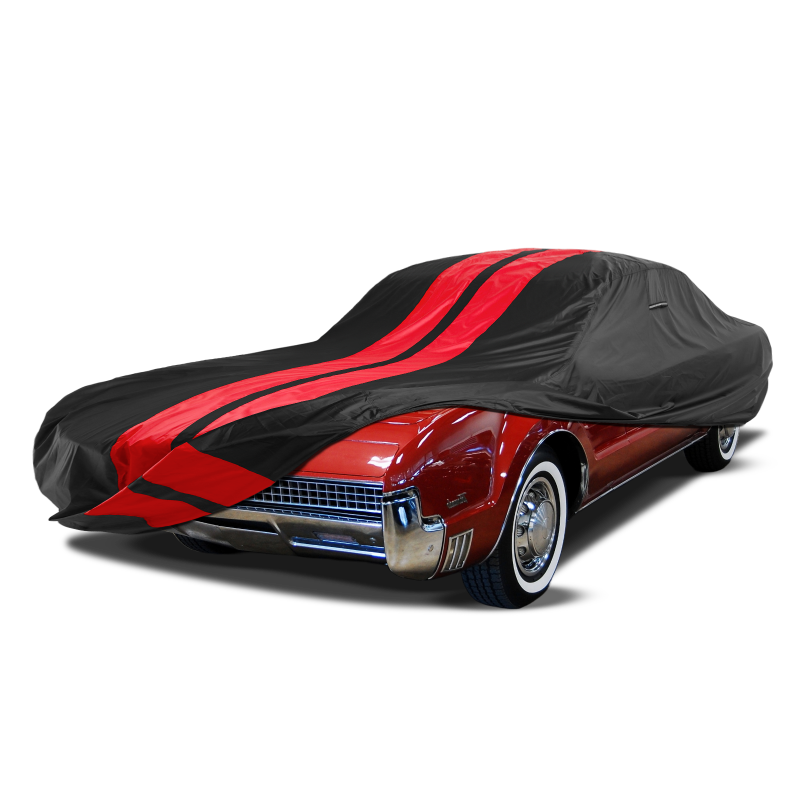 Oldsmobile Toronado Black Red Pro Series Car Cover