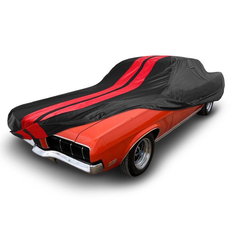 Mercury Cougar Classic Black Red Pro Series Car Cover