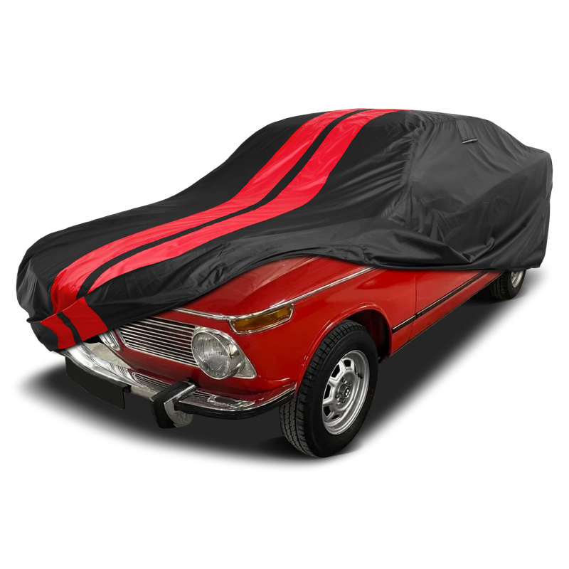BMW 1600,1600-2,1602 1966-1975 Black Red Pro Series Car Cover