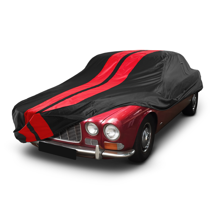 Jaguar XJ-Series Black Red Pro Series Car Cover