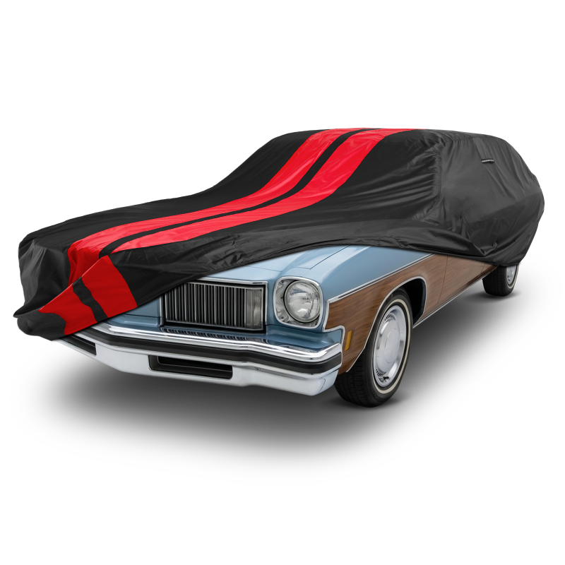 Oldsmobile Vista Cruiser Wagon Black Red Pro Series Car Cover