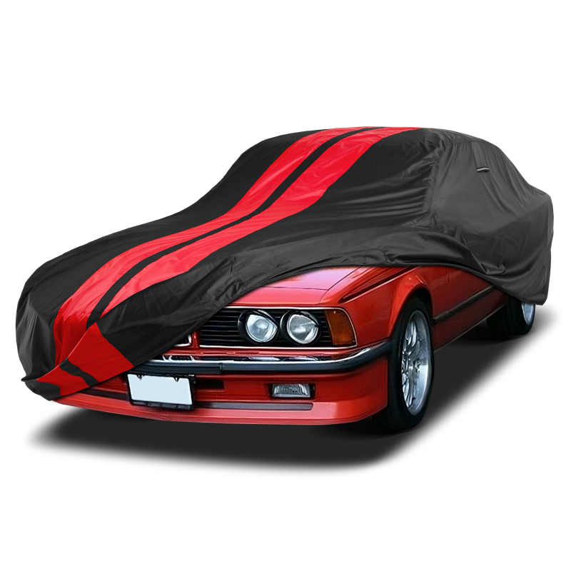 BMW New Six 1968-1977 Black Red Pro Series Car Cover