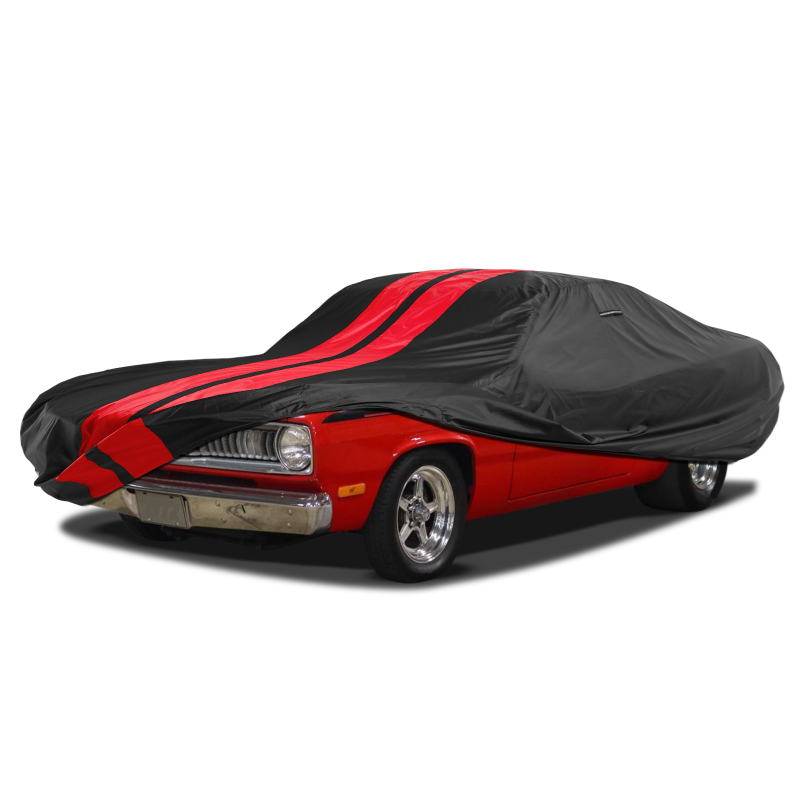 Plymouth Duster Black Red Pro Series Car Cover
