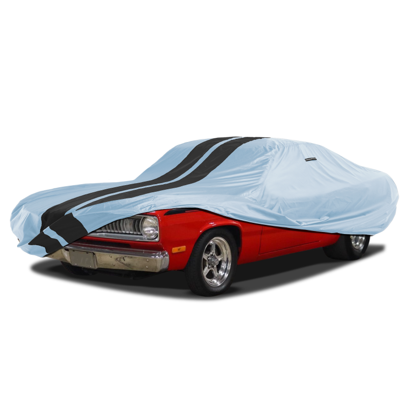 Plymouth Duster Gray Black Pro Series Car Cover