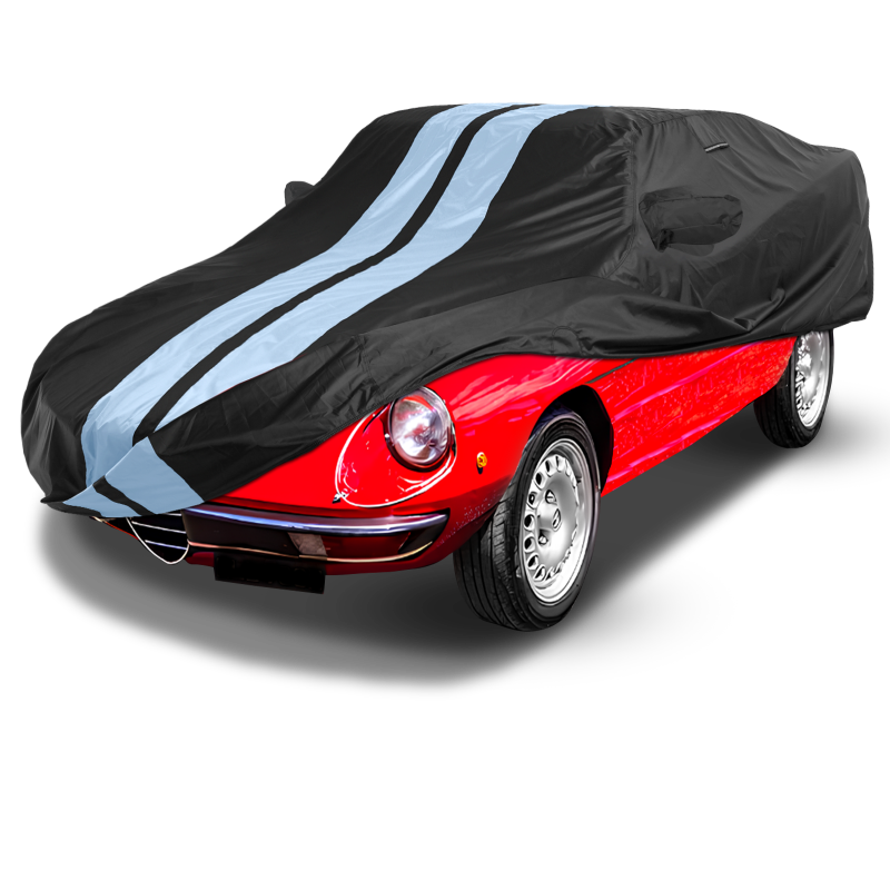 Alfa Romeo Spider Black Gray Pro Series Car Cover