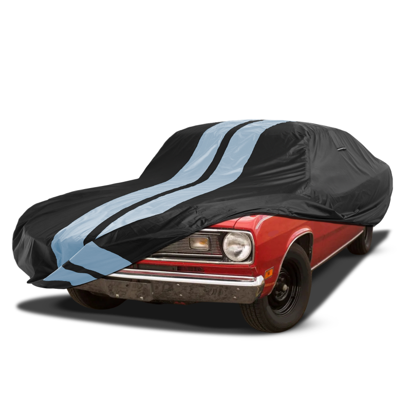 Plymouth Scamp Black Gray Pro Series Car Cover