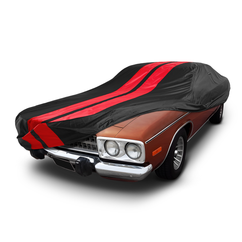 Plymouth Satellite Black Red Pro Series Car Cover