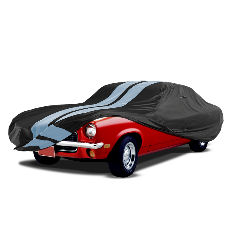 Chevrolet Vega 1971-1977 Black Gray Pro Series Car Cover