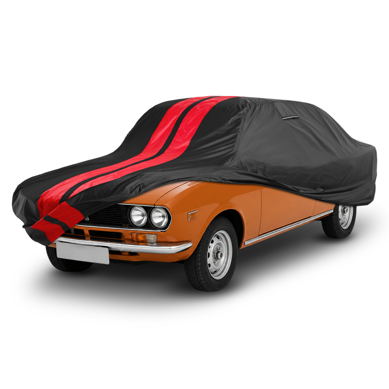 Mazda 616,618,626,808,929 Black Red Pro Series Car Cover