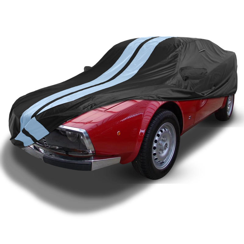 Alfa Romeo 1600 Junior Zagato 1972-1976 Black Gray Pro Series Car Cover