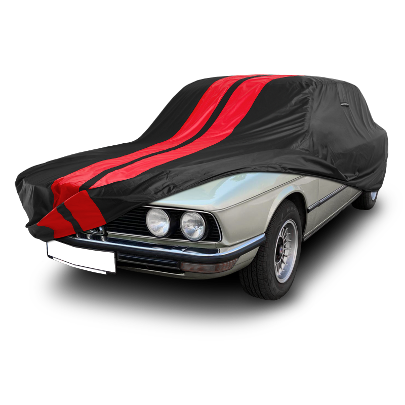 BMW 5-Series Black Red Pro Series Car Cover