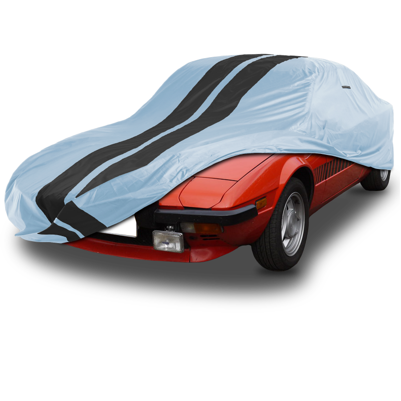 Fiat X 1/9 1972-1989 Gray Black Pro Series Car Cover