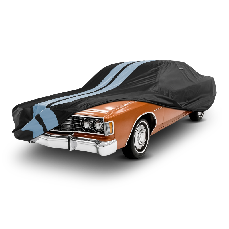Ford Galaxie Black Gray Pro Series Car Cover