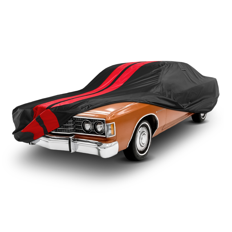 Ford Galaxie Black Red Pro Series Car Cover