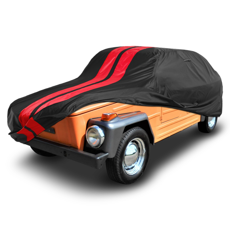 Volkswagen Thing 1973-1974 Black Red Pro Series Car Cover