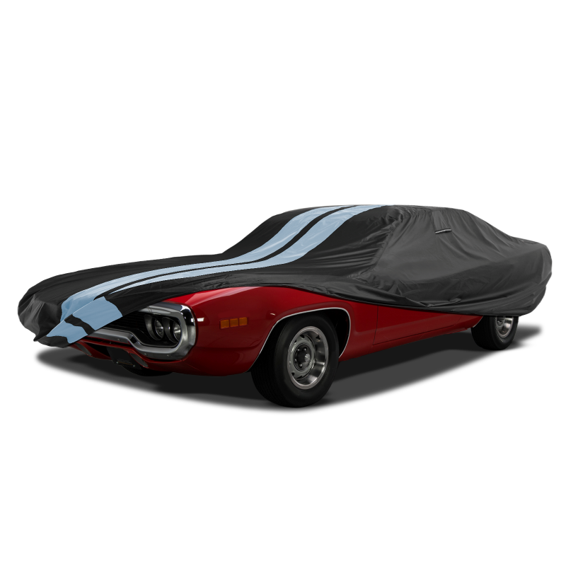 Plymouth Roadrunner Black Gray Pro Series Car Cover