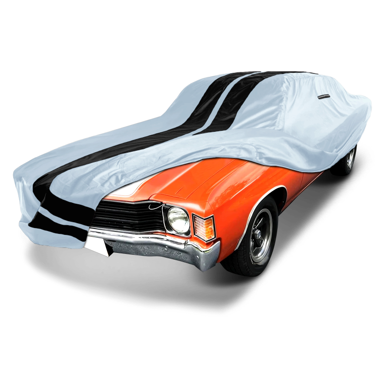 Chevrolet Chevelle Gray Black Pro Series Car Cover
