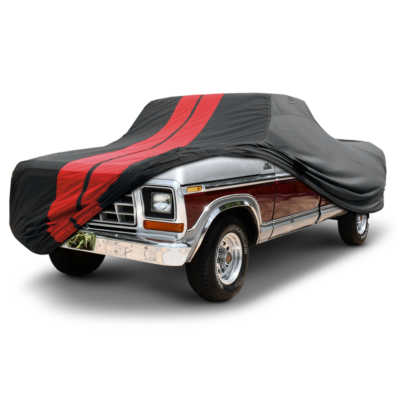 Ford F-100 1973-1983 Black Red Pro Series Truck Cover