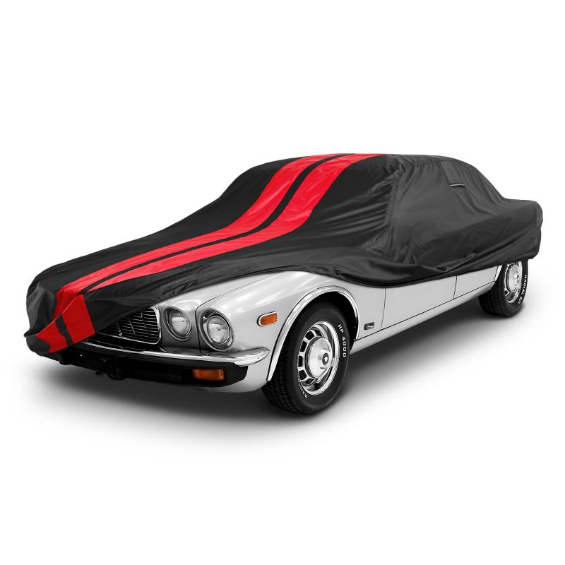 Jaguar XJ-Series Black Red Pro Series Car Cover
